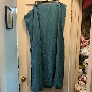 CJ Banks Teal Skirt